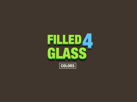 Filled Glass 4 Colors