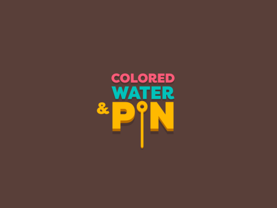 Color Water and Pin