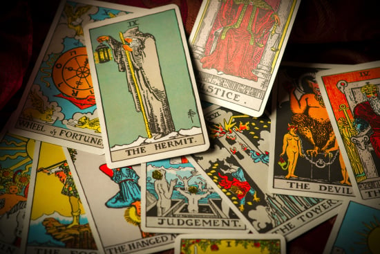 Reading the tarot cards: which card most defines you?